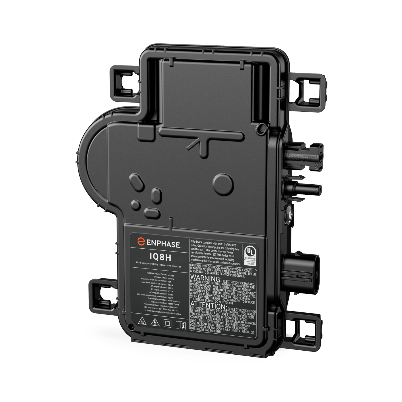 Enphase Energy, Inc. - Wechselrichter - IQ8H-240 (North America) IQ8H-240-72-2-US - Art. 46049