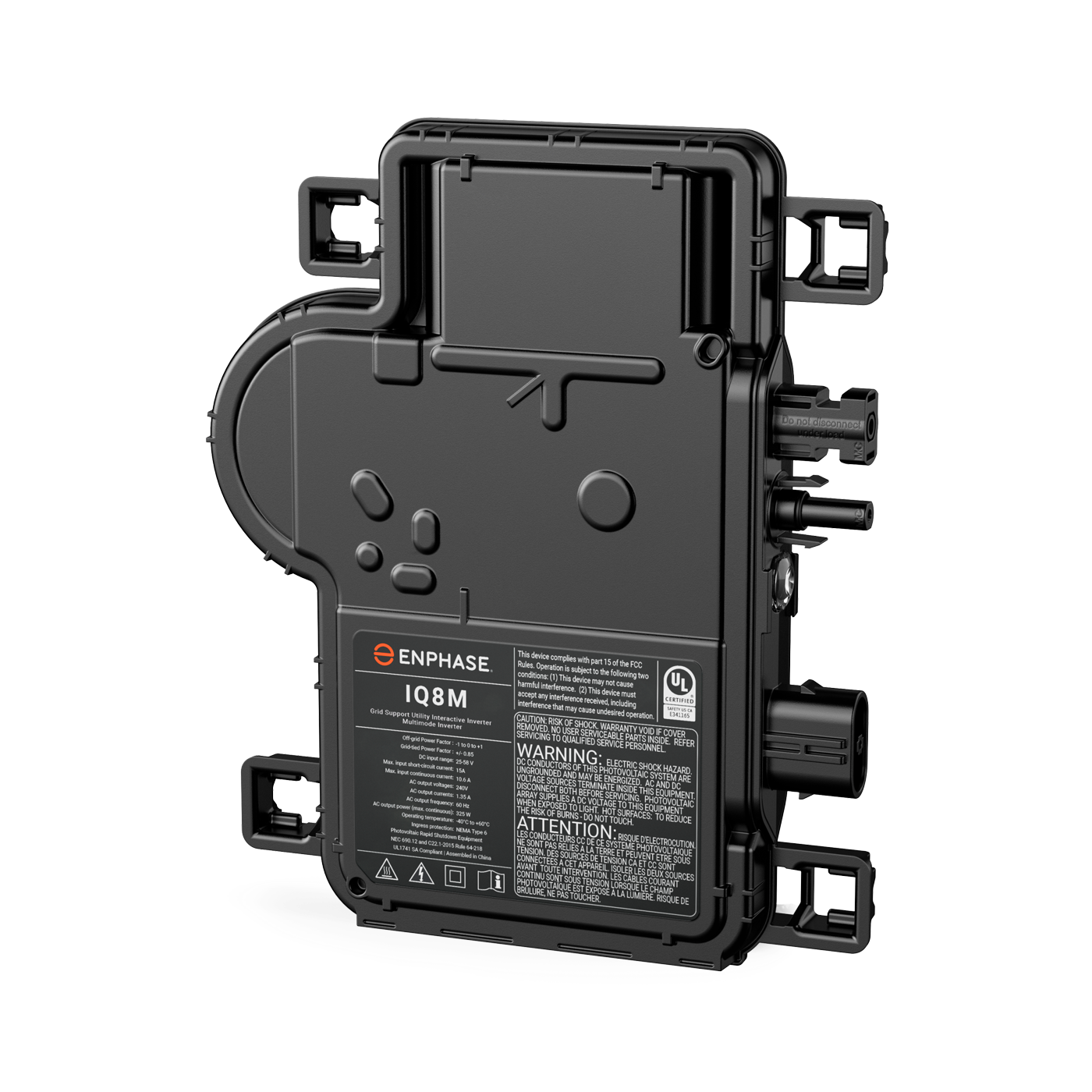 Enphase Energy, Inc. - Wechselrichter - IQ8M - IQ8A (North America) IQ8M-72-2-US - Art. 46047