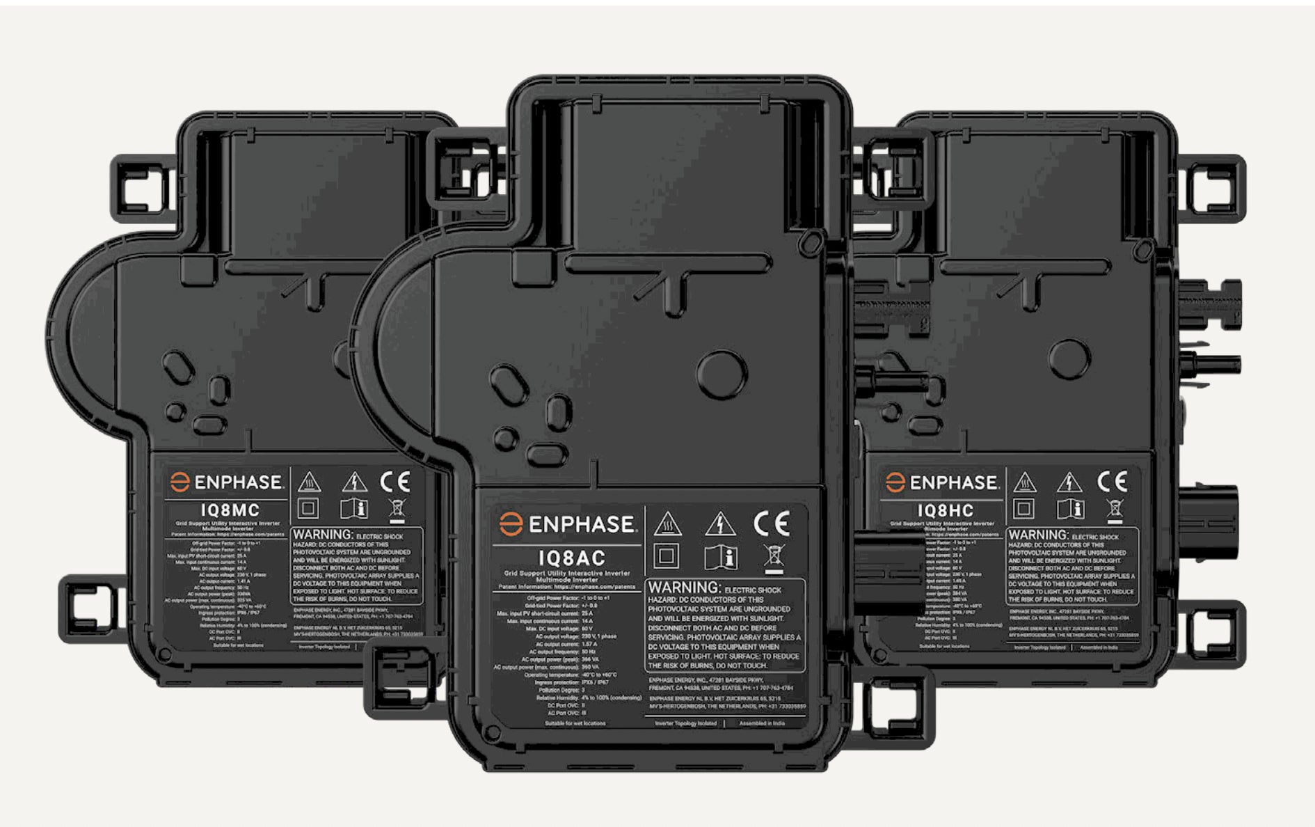 Enphase Energy, Inc. - Wechselrichter - IQ8 MC - AC - HC IQ8HC-72-M-INT - Art. 54184