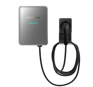 Enphase IQ EV-Charger 2, 7,4 - 22 kW mit Typ 2 Ladekabel, Länge: 7,5 m, RFID 