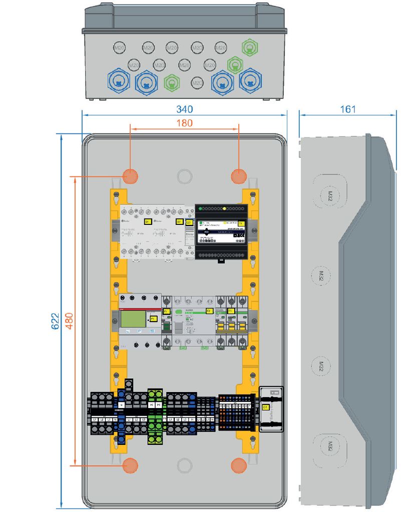 Enwitec LG Netzum., 3-pol., Standard, FRT