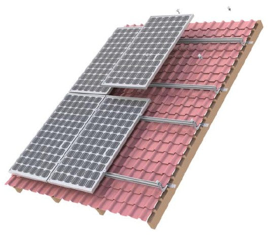 Achievers Energy - Montagesysteme - Eon Solar
                                                        Tiled Roof Mounting System Tiled Roof Mounting System - Art. 6989