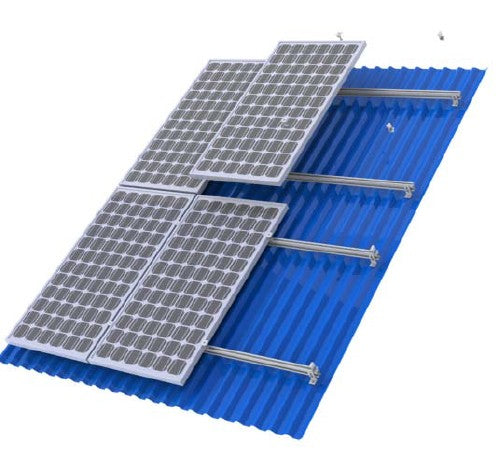 Achievers Energy - Montagesysteme - Eon Solar
                                                        Tin Roof Mounting System Tin Roof Mounting System - Art. 6988