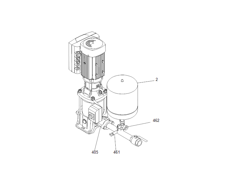 GRUNDFOS Druckerhöhungsanlage Hydro Solo-E CRE 15-2 - Art Nr. 99150625