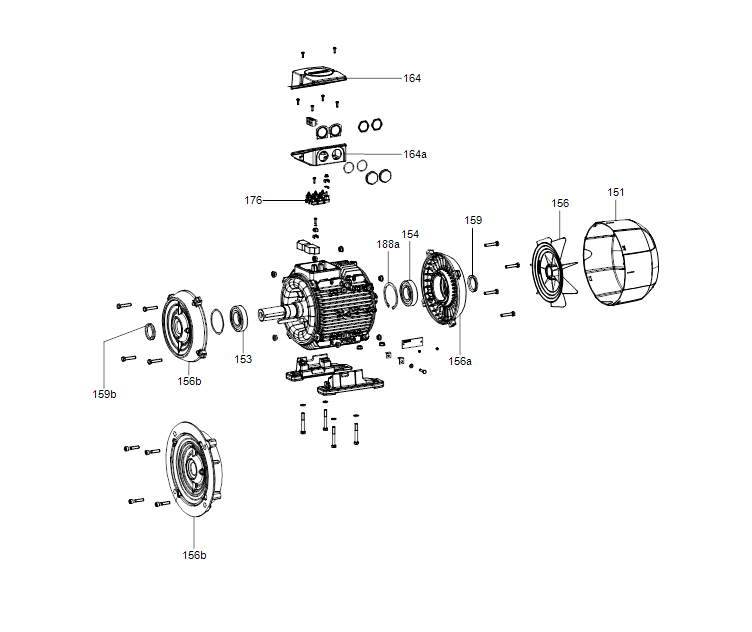 GRUNDFOS Kreiselpumpe CR 45-9 A-F-A-E-HQQE - Art. 96122813