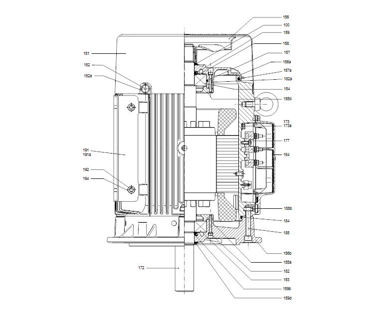 GRUNDFOS Kreiselpumpe CR 32-5-2 A-F-A-E-HQQE - Art. 96122014