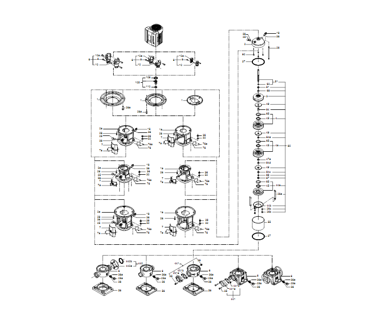 GRUNDFOS Kreiselpumpe CRI 10-18 A-P-A-E-HQQE - Art. 96501259