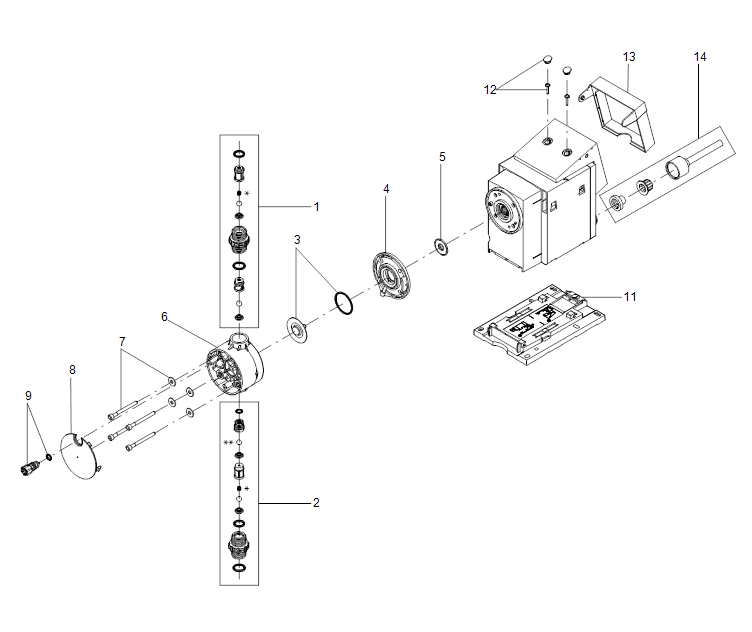GRUNDFOS Digitale Dosierpumpe DDC 15-4 - Art. 97721491