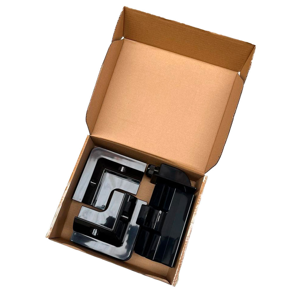 Eleksol Estructura Caravana (Negro): 1x Panel + pasacables estanco