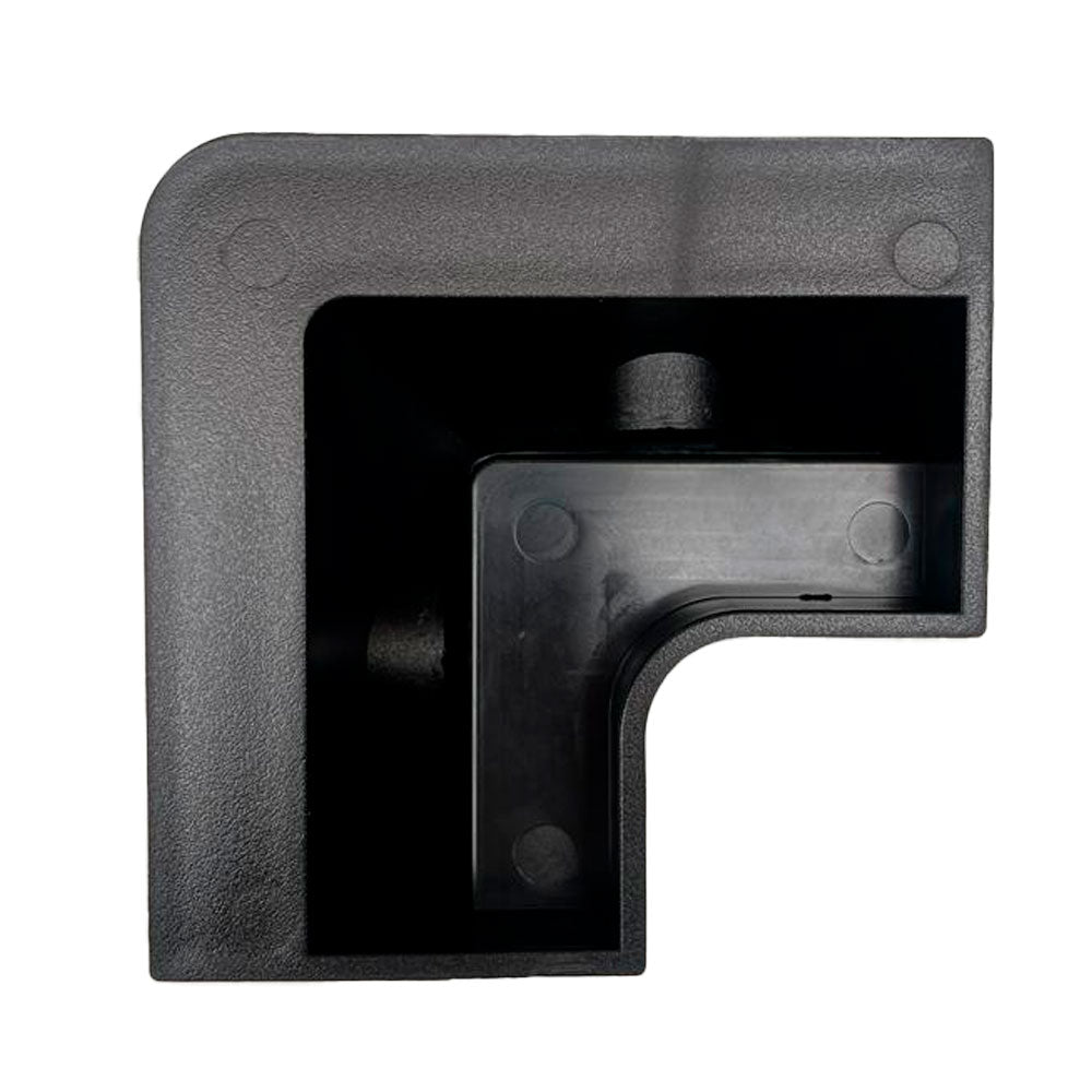 Eleksol Estructura Caravana (Negro): 1x Panel + pasacables estanco