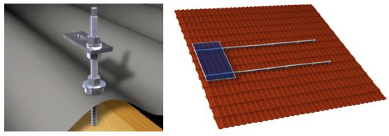 Profiness GmbH - Montagesysteme - Eternit Roof Mounting System PROFINESS eternit roof mounting system - Art. 7174