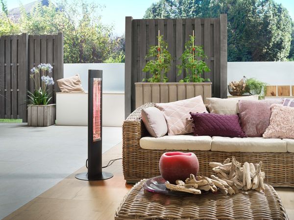 Etherma Stand-Infrarotstrahler SM-Z1-1400-NA SOLAMAGIC nano-anthrazit