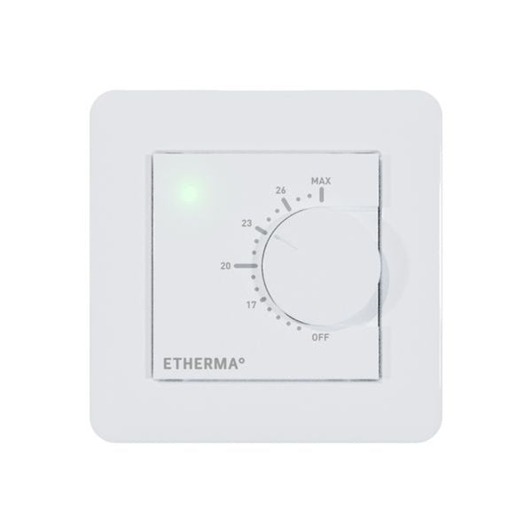 Etherma Thermostat eTWIST-BASIC-1 Drehrad mit App-Funktion