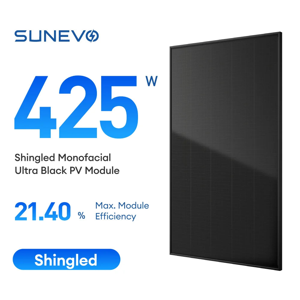 SunEvo Solar Co., Ltd. - Solarmodul - EvoX SE6-44SC 400-430W Normal/Ultra Black/ Blac... SE6-44SC 415W - Art. 213650