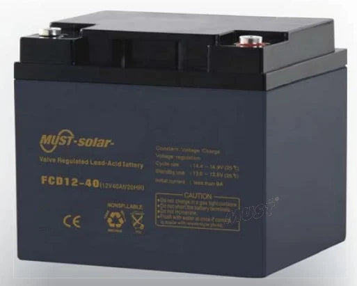 Must Energy (Guangdong) Tech Co., Ltd - Speicher - FCD Series 6V,12V FCD12-26 - Art. 8932