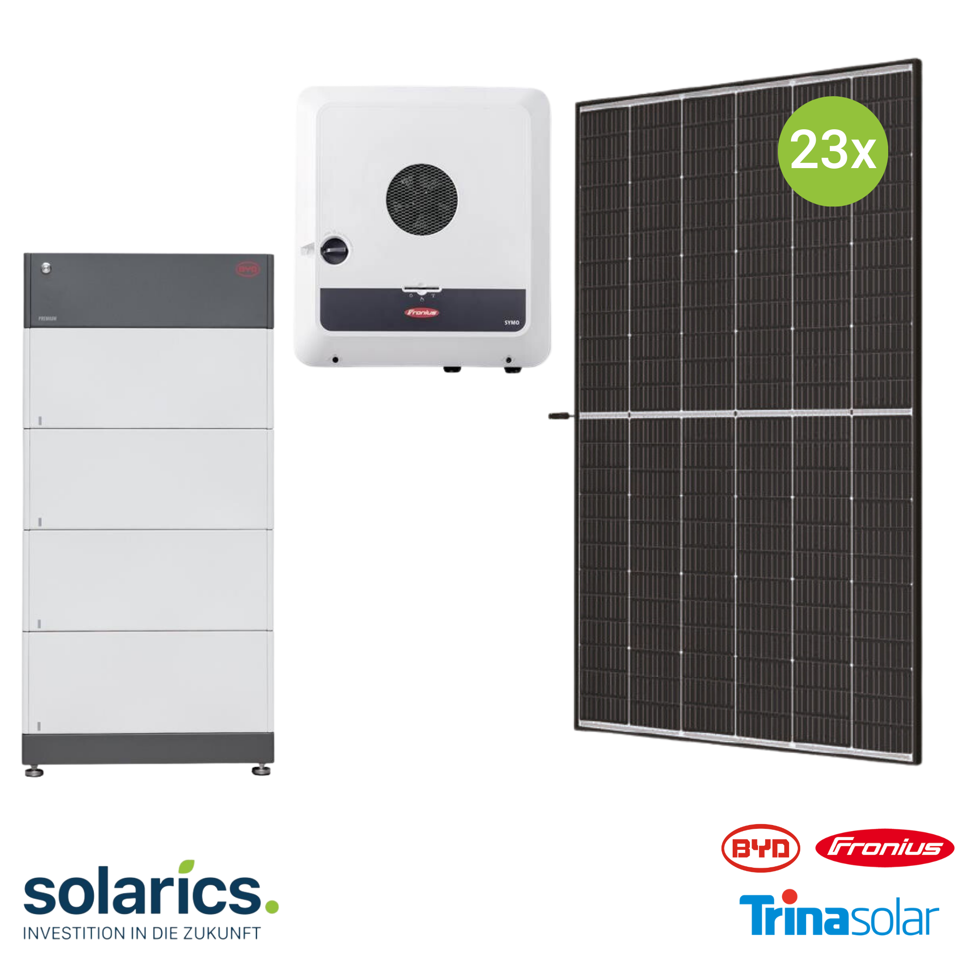 10kWp FRONIUS Solar-Komplettpaket mit Speicher