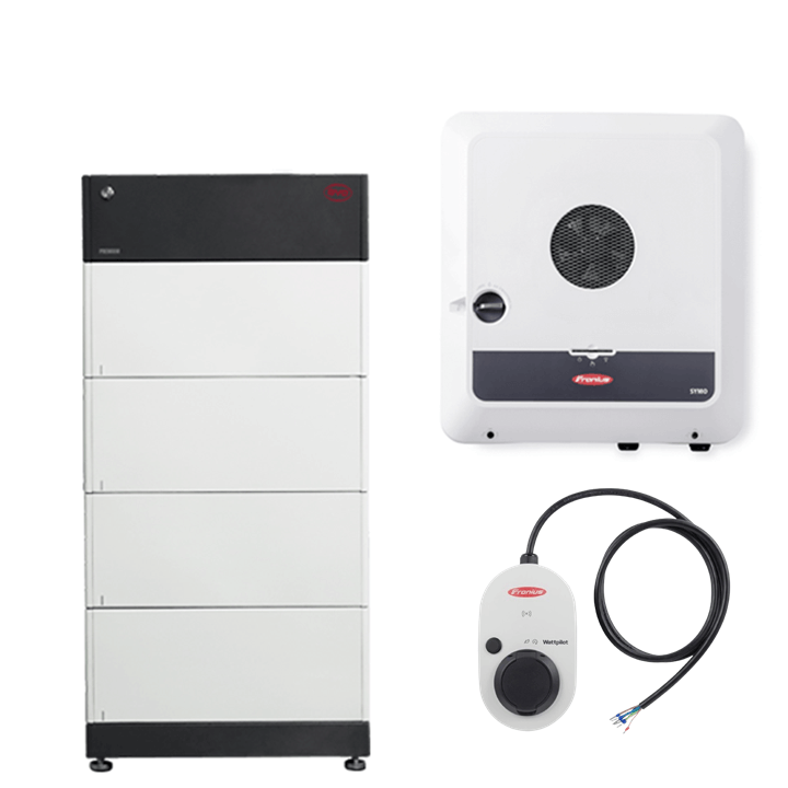 FRONIUS Kombipaket SYMO GEN24 10.0 Plus mit Wattpilot, BYD HVS 10.2 + Smart Meter