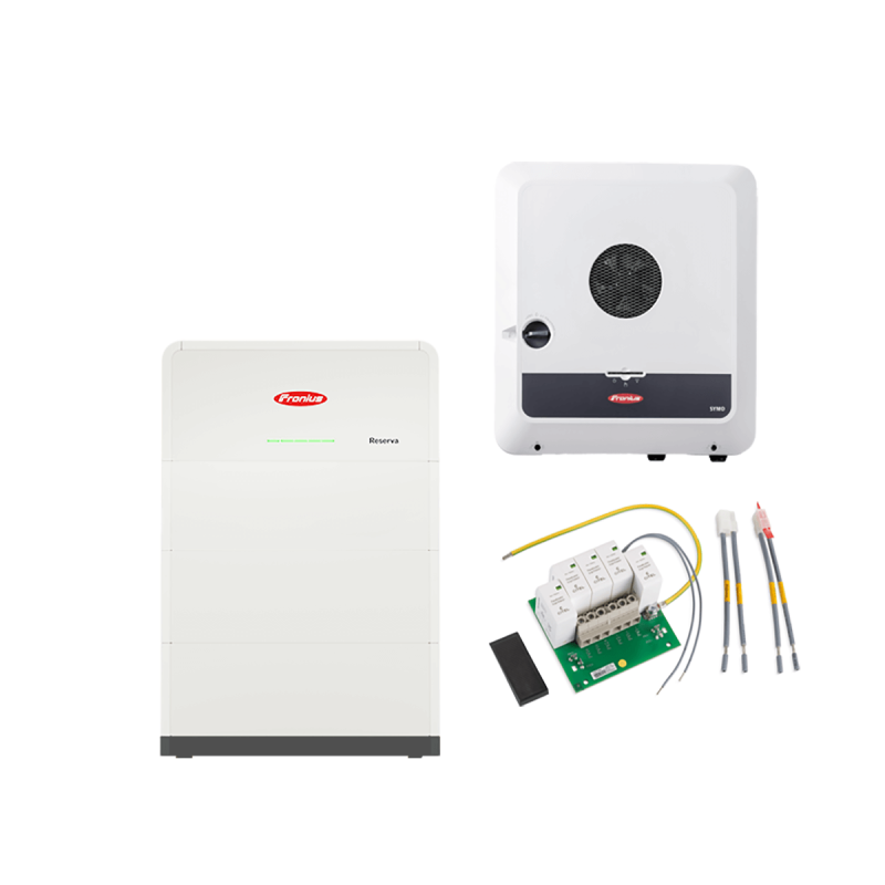 FRONIUS Symo GEN24 6.0 Plus mit Reserva 9.5 und DC-Überspannungsschutz