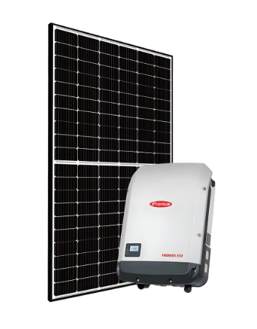 FRONIUS Wechselrichter Eco 25.0-3 light + SSP550-36V-MH (schwarz)