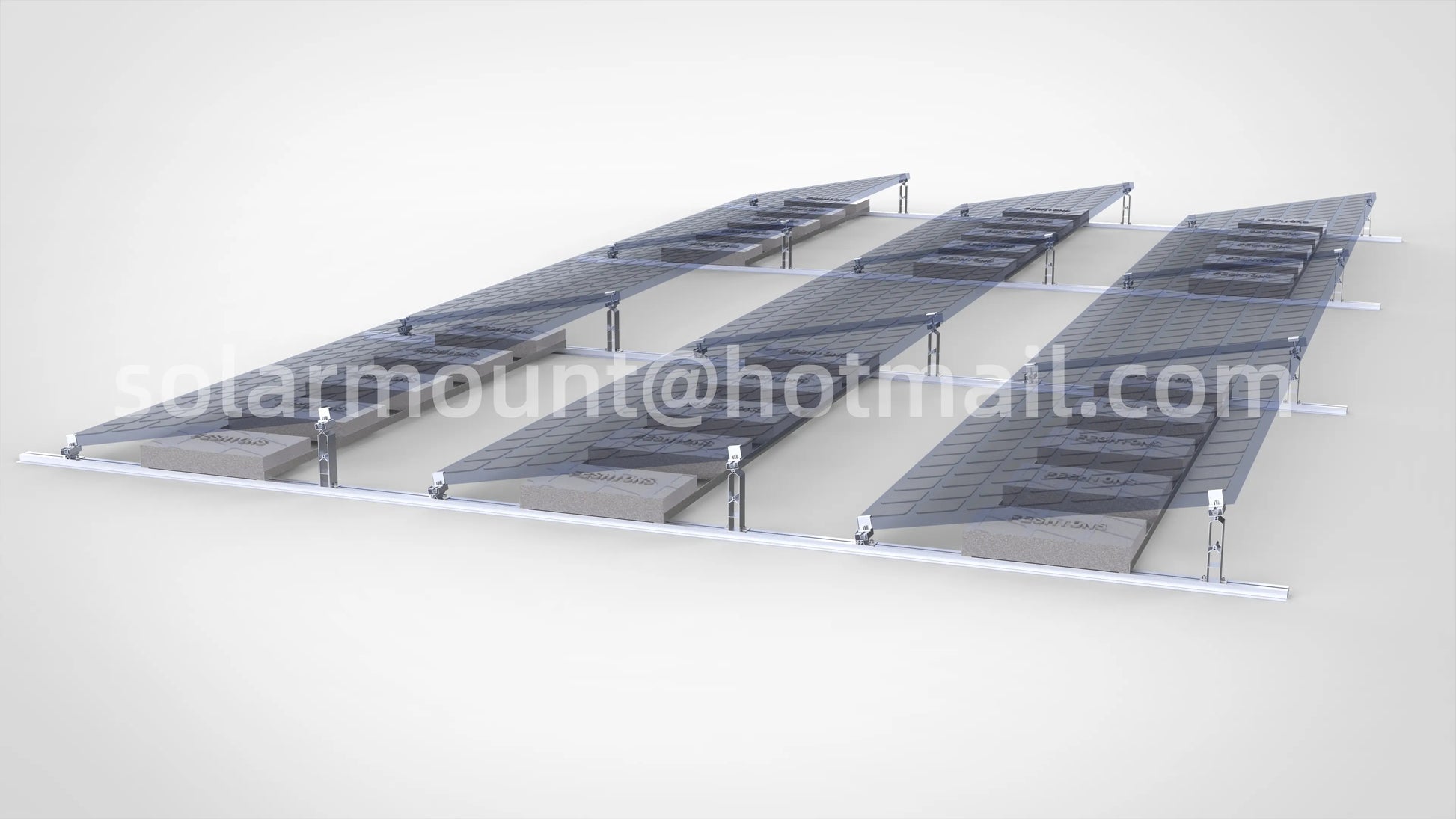 Feshion (Xiamen) Solar Technology Co., Ltd - Montagesysteme - Facing South Ballast Mount Facing South Ballast Mount - Art. 10254