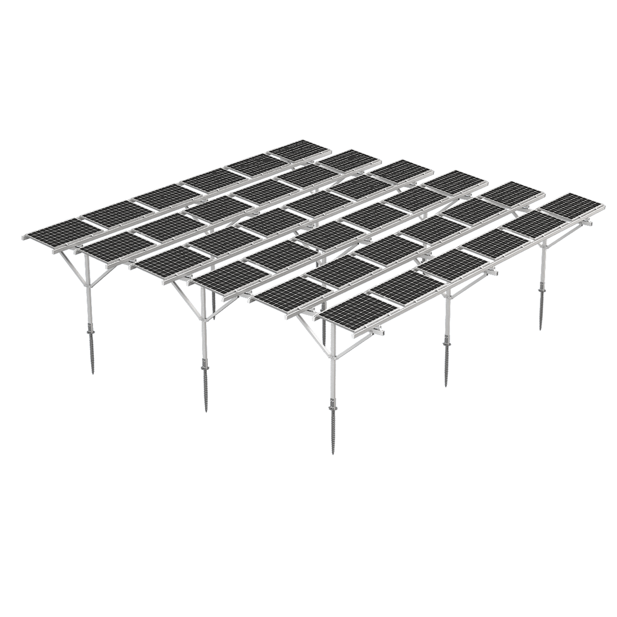 Xpower Solar Technology Co,.Ltd - Montagesysteme - Farmland Mount System Farmland Mount System - Art. 10177