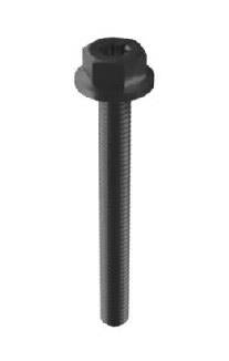 FlatFix Befestigungsschraube 6,5x55mm-Schwarz (1000655-B) - 100 Stück