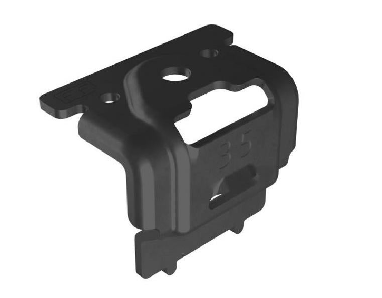 FlatFix Endklemme 35 mm Schwarz (1004435)