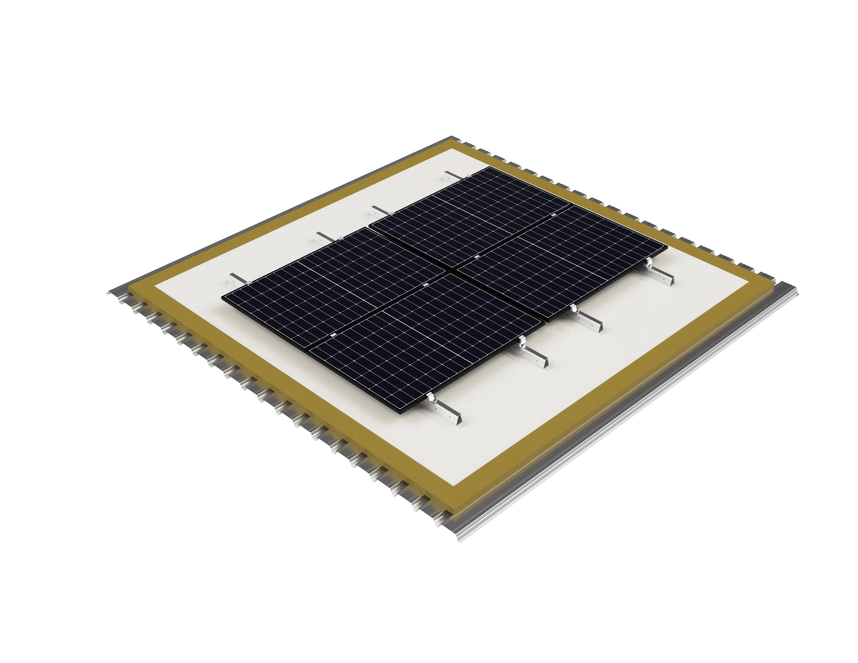 Dome Solar - Montagesysteme - Flat Roof-Solar TPO Roof-Solar TPO - Art. 9881