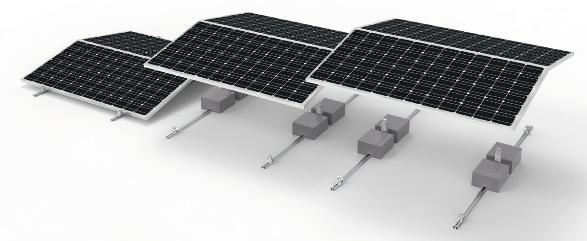 Xiamen SendSheen Sun Energy Technology co.,Ltd - Montagesysteme - Flat Roof Ballast Brack(Front & Rear Foot) Flat Roof Ballast Brack - Art. 9948