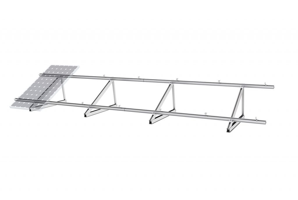 Clenergy (Xiamen) Technology Co., Ltd - Montagesysteme - Flat Roof SolarTripod™ Flat Roof SolarTripod™ - Art. 10126