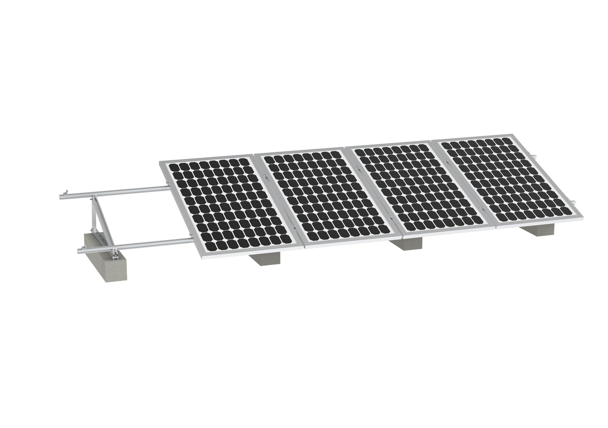 Xiamen Ziyuan Energy Technology Co., Ltd. - Montagesysteme - Flat Roof Solar Mounting ZYE-TR - Art. 9418