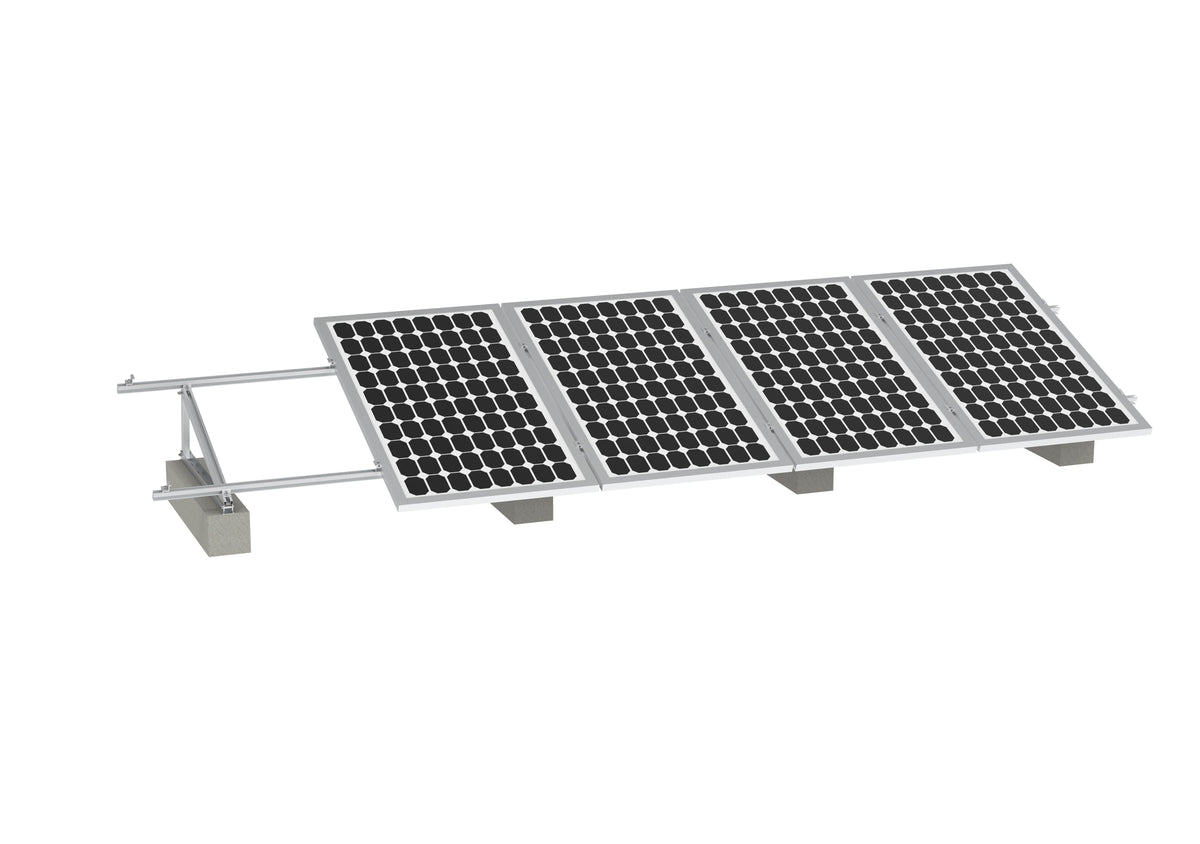 Xiamen Ziyuan Energy Technology Co., Ltd. - Montagesysteme - Flat Roof Solar Mounting ZYE-TR - Art. 9418