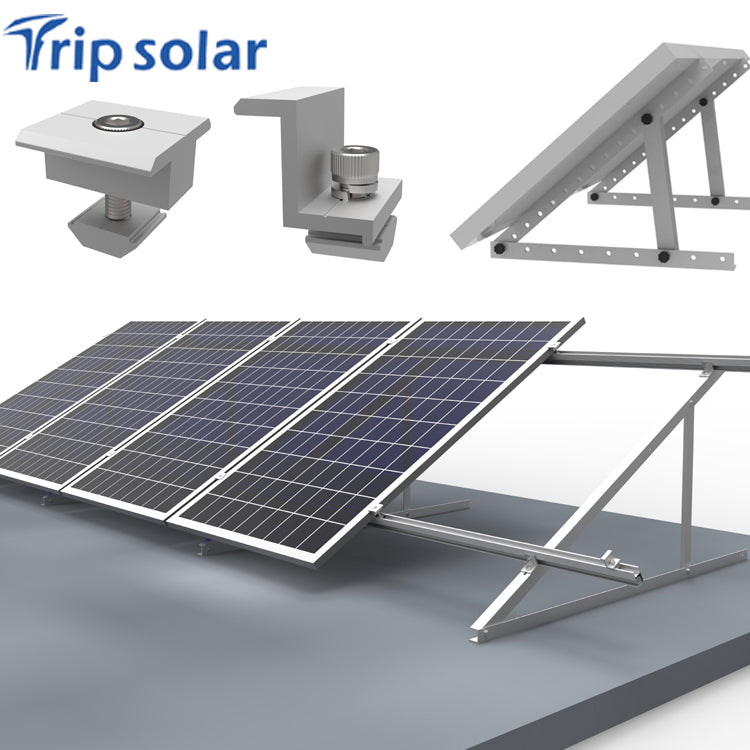Xiamen Trip Solar Technology Co., Ltd. - Montagesysteme - Flat Roof Solar System Ballasted - Art. 5940
