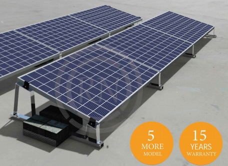 RN SOLAR INDUSTRY - Montagesysteme - Flat Roof Systems (Aarish) Flat Roof Systems - Art. 3333