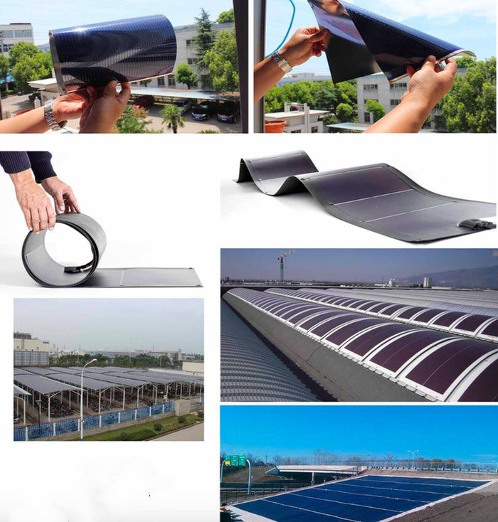 Suzhou GH New Energy Tech Co., Ltd - Solarmodul - Flex-a-Si-144-288W Flex-a-Si-288 - Art. 203521