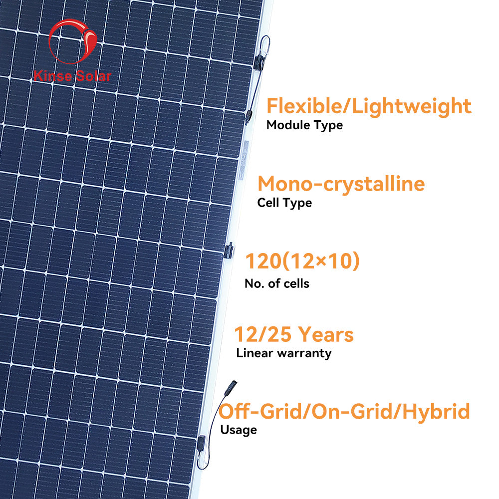 Maanshan Kinse Energy Technology Co., Ltd - Solarmodul - Flexible 430W~445W KS435-120-M182-FL - Art. 224762