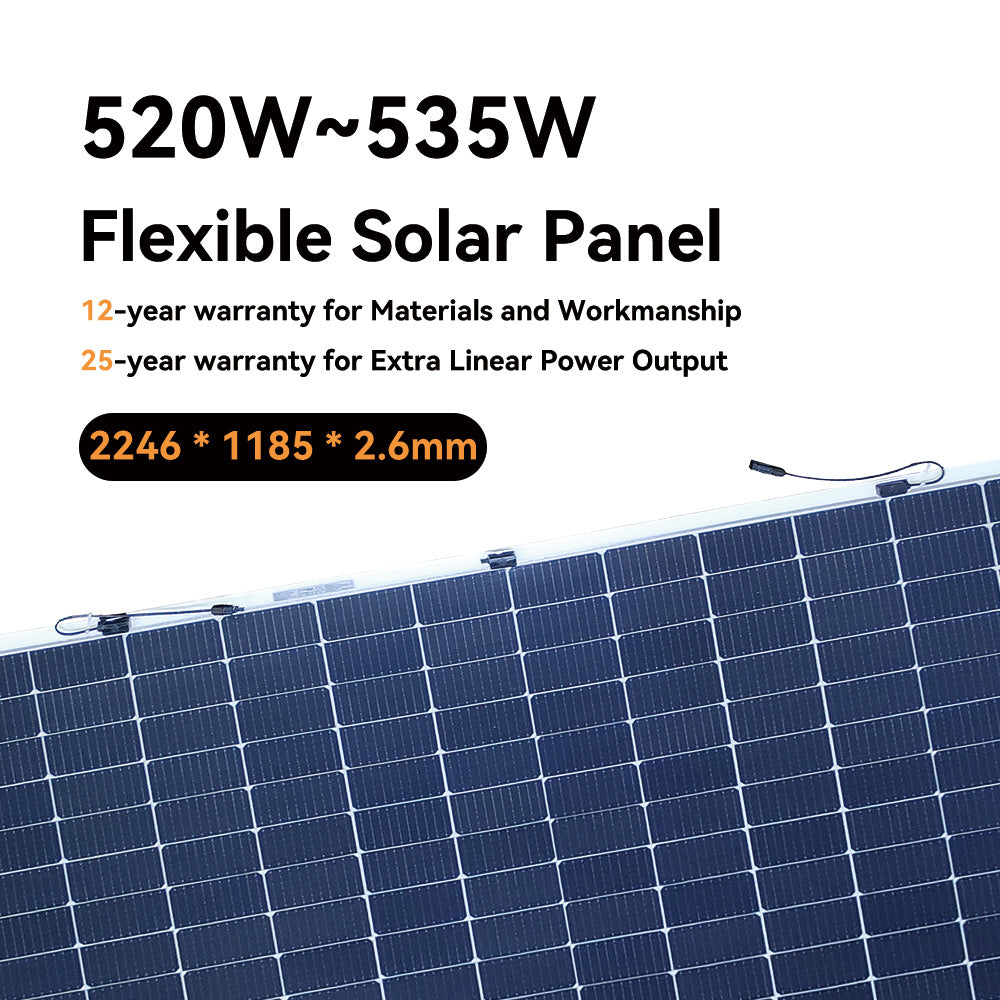 Maanshan Kinse Energy Technology Co., Ltd - Solarmodul - Flexible 520W~535W KS525-144M182-FL - Art. 224766