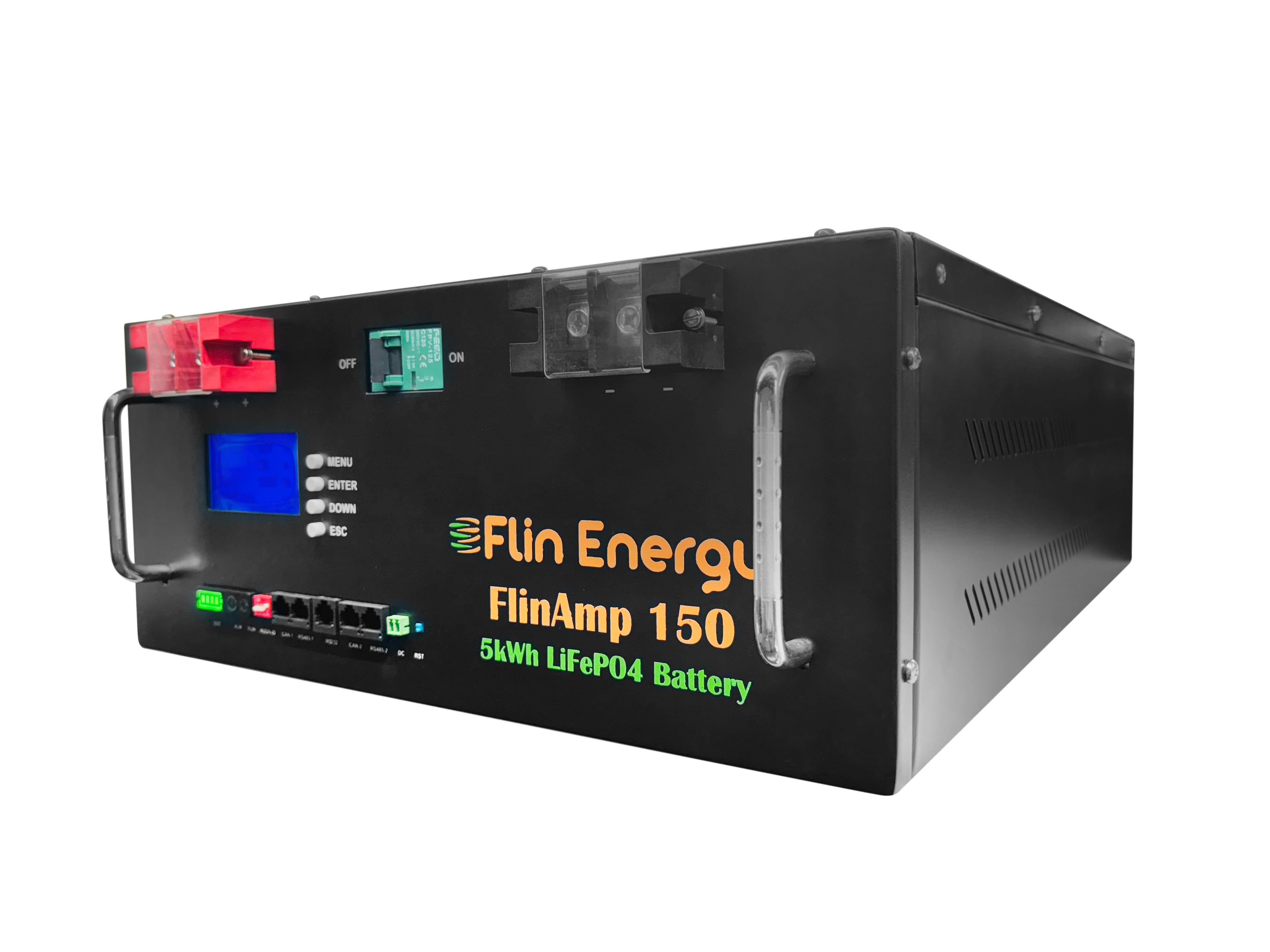 Flin Energy - Speicher - FlinAmp 150 5kWh LiFePO4 Battery 48V Battery 100Ah LiFePO4 - Art. 35072
