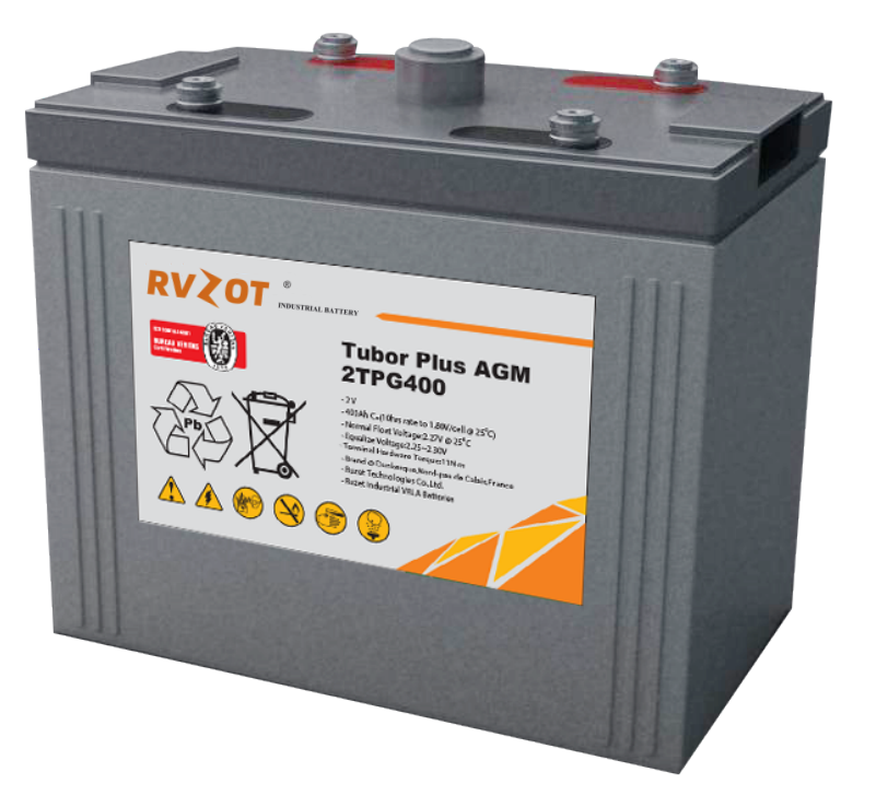 Road Sheng Power Supply (BeiJing) Co., Ltd (Rvzot) - Speicher - French Lusheng Battery TPG Series 2TPG300 - Art. 32614