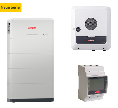 Fronius Reserva 12.6 + Symo GEN24 10.0 Hybrid-WR HV-Speichersystem, 12,63 kWh nutzbar, 3-phasig