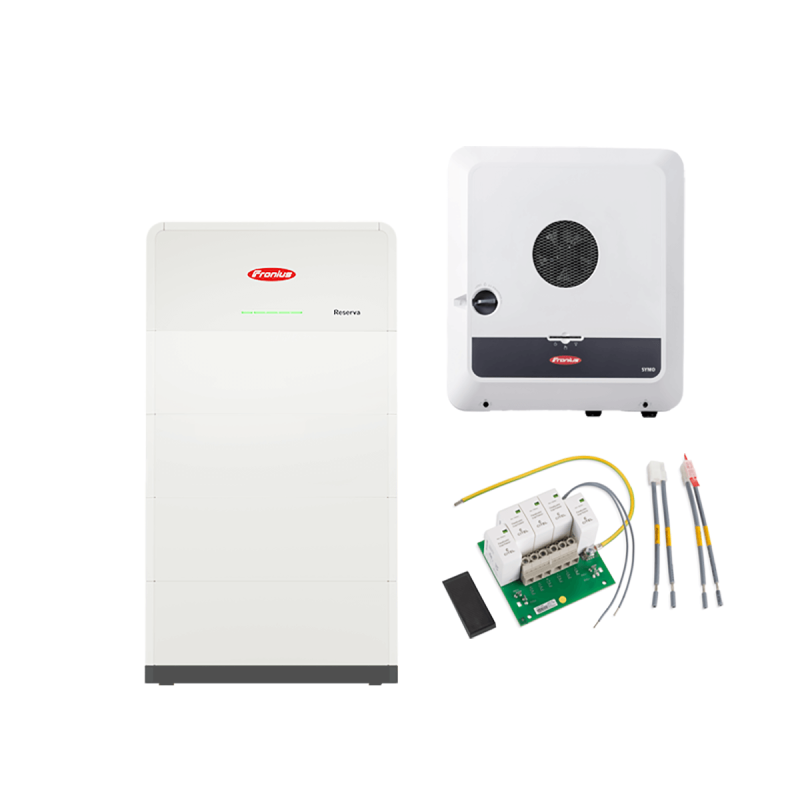 Fronius Speicherpakete Symo GEN24 12.0 Plus + Reserva 12.6 + DC-ÜberspannungsschutzFronius Speicherpakete Symo GEN24 12.0 Plus + Reserva 12.6 + DC-Überspannungsschutz