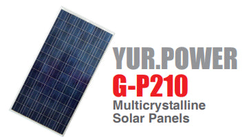 Yuraku Pte Ltd. - Solarmodul - G-P210 G-P210 - Art. 185534