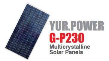 Yuraku Pte Ltd. - Solarmodul - G-P230 G-P230 - Art. 185536