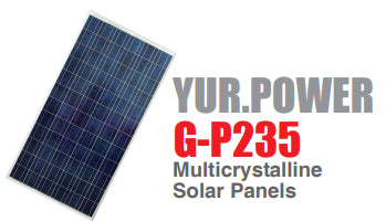 Yuraku Pte Ltd. - Solarmodul - G-P235 G-P235 - Art. 185537