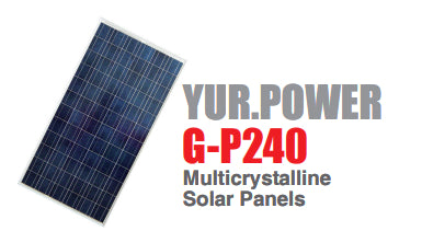 Yuraku Pte Ltd. - Solarmodul - G-P240 G-P240 - Art. 185538