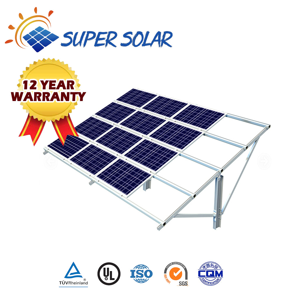 Fujian Super Solar Energy Technology Co., Ltd. - Montagesysteme - G003 Ground C-section Solar Mounting System SS-G003 - Art. 5484