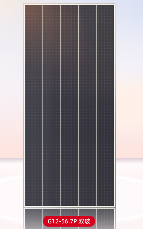 TCL Photovoltaic Technology Co., Ltd. - Solarmodul - G12-56.7P 530-555 Double-glass (CN) 550 - Art. 213587