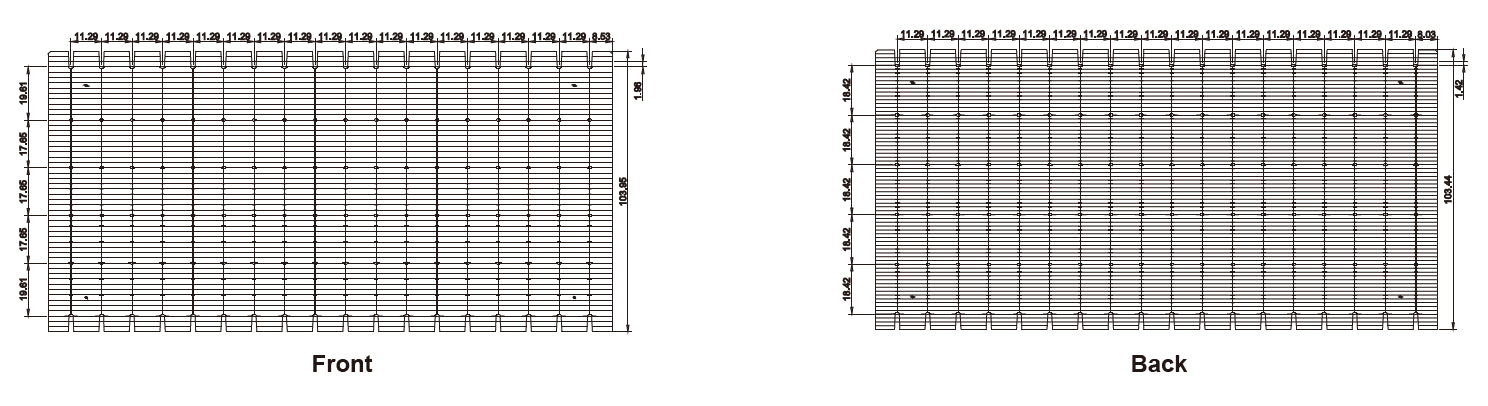 Zhejiang Winhitech New Energy Co., Ltd. - Zellen - G12 210 Half-cut Bifacial 5,51 - Art. 26675