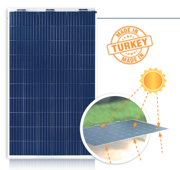 GTC Güneş Sanayi ve Ticaret A.Ş. - Solarmodul - GG1H-60 315-330W 325W - Art. 178367