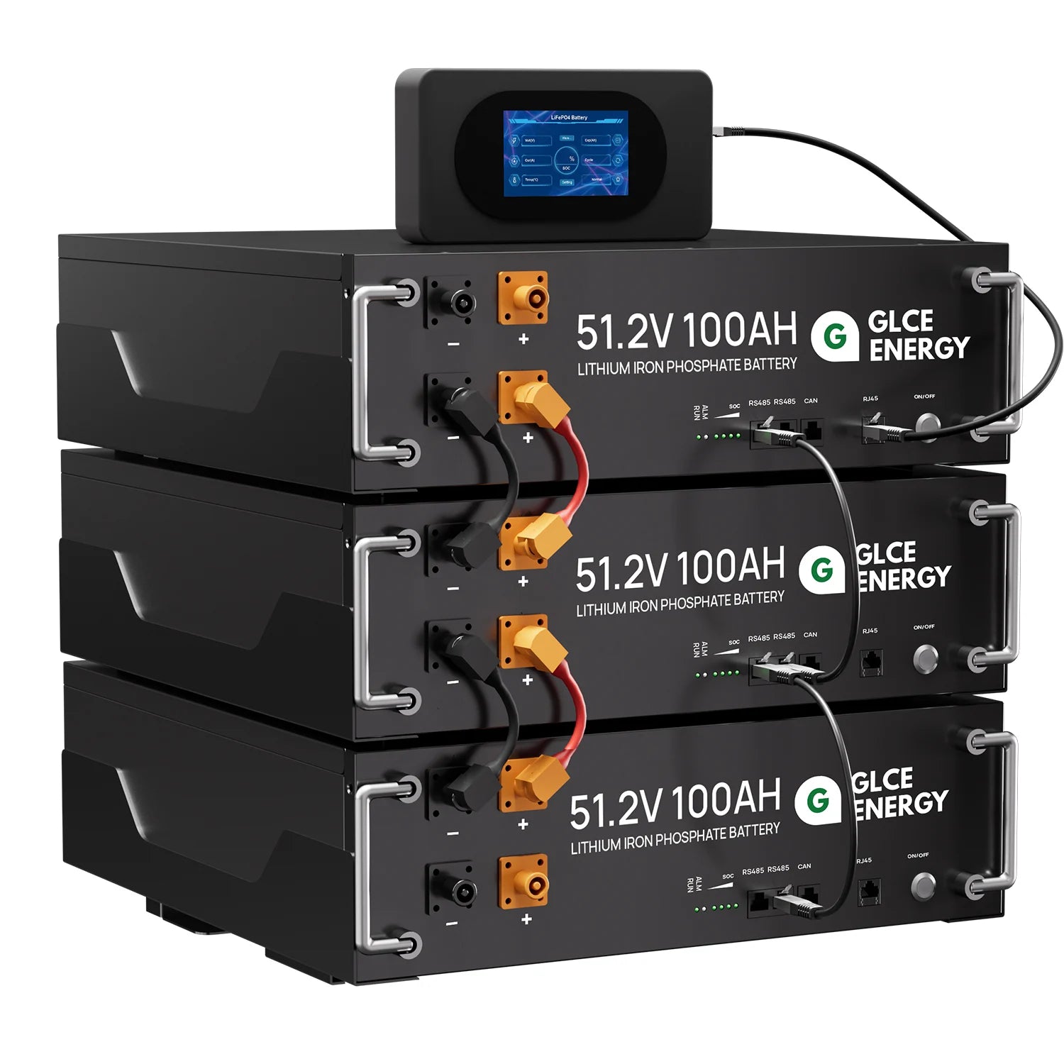 GLCE Energy - Speicher - GLCE-51.2V 300Ah 15.36kWh LiFePO4 Lithium Battery 51,2V 300Ah - Art. 34018